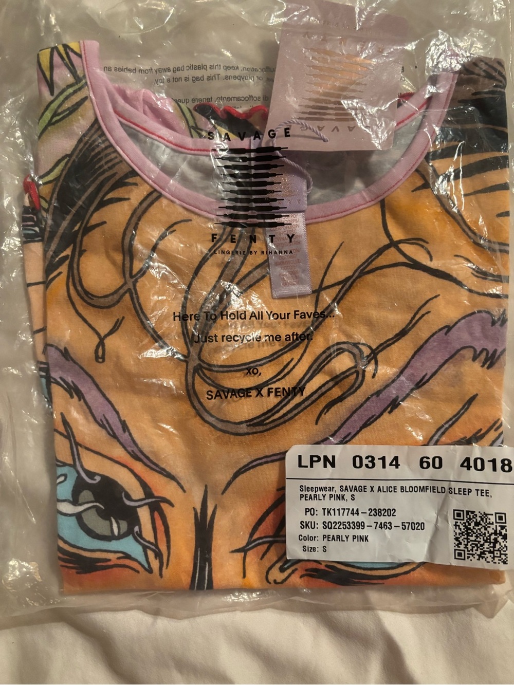 Savage X Fenty Alice Bloomfield Sleep Tee